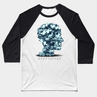 Psychology And Psychologist Or Psychiatry and Psychiatric Baseball T-Shirt